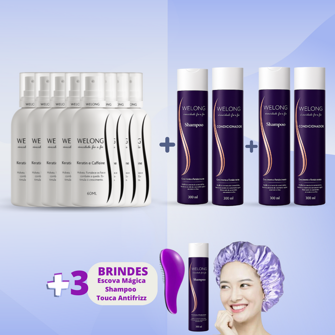 8 UNIDADES WELONG + 2 SHAMPOO + 2 CONDICIONADORES