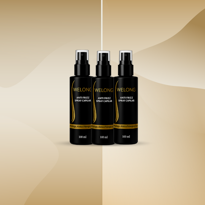3 UNIDADES ANTI FRIZ WELONG HAIR